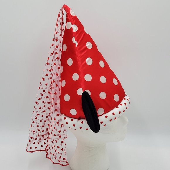 Disney Minnie Mouse Princess Hat with Veil - Picture 4 of 16